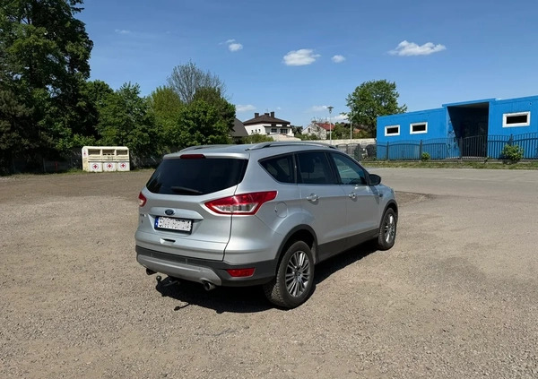 Ford Kuga cena 42900 przebieg: 246000, rok produkcji 2014 z Koziegłowy małe 29